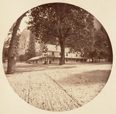 [Parque Nacional de Yosemite, Califórnia], c. 1878. de Carleton Emmons Watkins