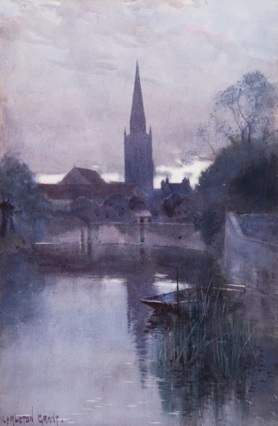 Salisbury ao anoitecer de Carleton Grant
