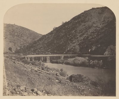 Barragem de Benton, Rio Merced de Carleton Watkins