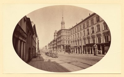 Cal. St. a partir de Montg. St., S.F. 3679 de Carleton Watkins