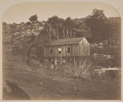 [Moinho em Mariposa Creek] de Carleton Watkins