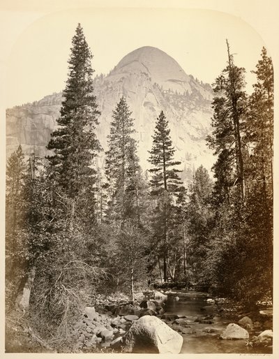 Tacoye [sic] - Cúpula Norte, 3729 pés. Yo Semite de Carleton Watkins