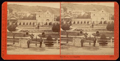 The Plaza, Los Angeles de Carleton Watkins