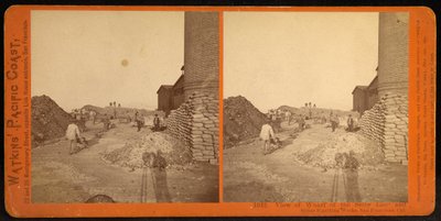 Vista do cais de Selby Lead e Silver Smelting Works, San Francisco, Cal de Carleton Watkins