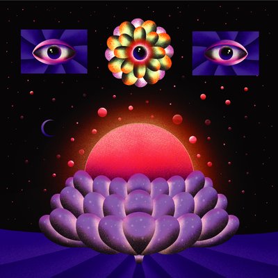 ContagioUs, 2020 (ilustração digital) de Carlo Alberto Giardina