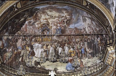 Tradução da imagem sagrada da Madonna dell