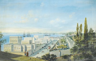 O Palácio Ciragan em Constantinopla de Carlo Bossoli