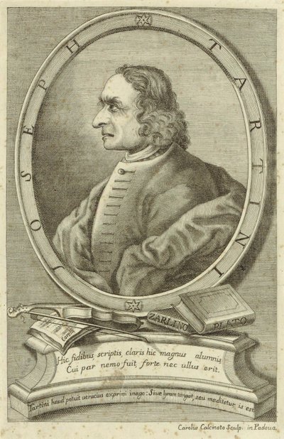 Pessoa retratada:  Giuseppe Tartini de Carlo Calcinotto