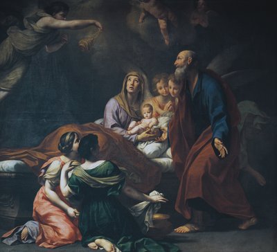 Natividade de Maria de Carlo Cignani