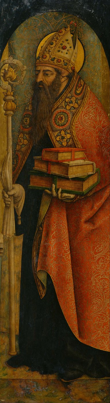 Santo Agostinho de Carlo Crivelli