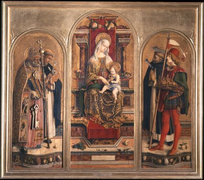 Camerino Tryptich (Tryptich de São Domenico) de Carlo Crivelli