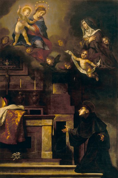 São Luís de Toulouse e a Virgem de Carlo Dolci