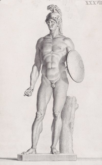 Estátua de Marte, 1734 de Carlo Gregori