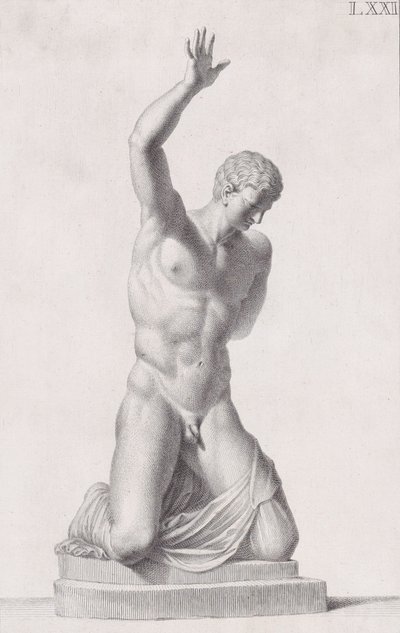 Estátua de Narciso, 1734 de Carlo Gregori