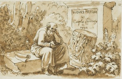 Esboço para Frontispício para Figura Originali de Carlo Labruzzi