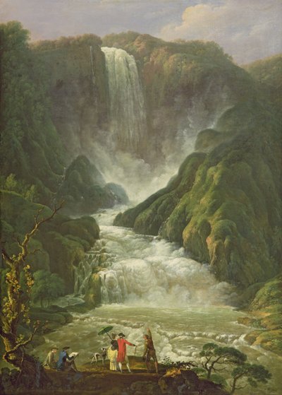 As quedas de Terni de Carlo Labruzzi