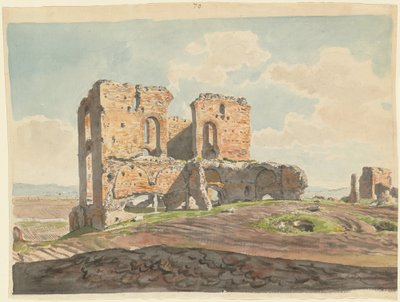 A Grande Vila dos Quintílios na Via Ápia de Carlo Labruzzi