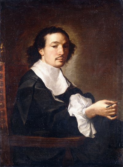 Retrato de um médico, provavelmente Giovanni Guglielmo Riva de Carlo Maratta or Maratti