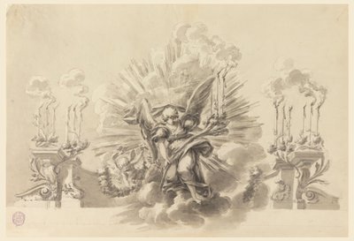 Design para uma decoração cerimonial de Carlo Marchionni