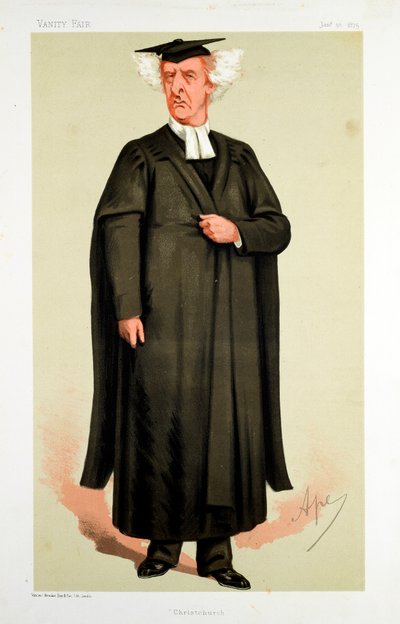 Henry George Liddell, estudioso britânico, 1875 de Carlo Pellegrini