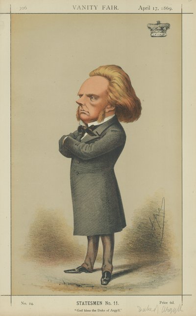 O duque de Argyll de Carlo Pellegrini