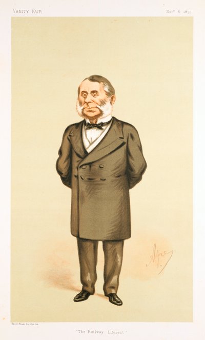 O interesse ferroviário, 1875 de Carlo Pellegrini
