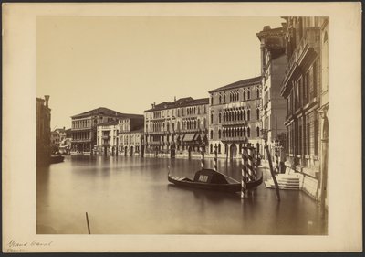 Grande Canal, do Palazzo Grimani a S. Polo de Carlo Ponti