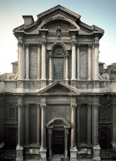 Fachada da Igreja de Carlo Rainaldi