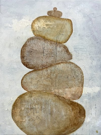 Pedras Zen Empilhadas de Carolina Gårdheim