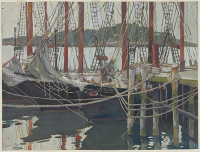 Dias ociosos, Gloucester, Massachusetts de Caroline Coit