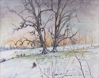 Inverno de 2004 (wc e guache sobre papel) de Caroline Hervey Bathurst