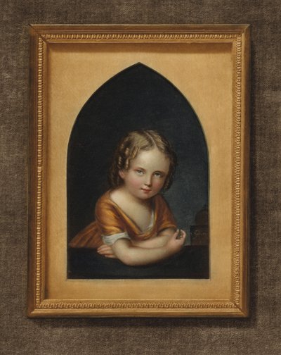 Retrato de uma criança de Caroline Sattler Tridon
