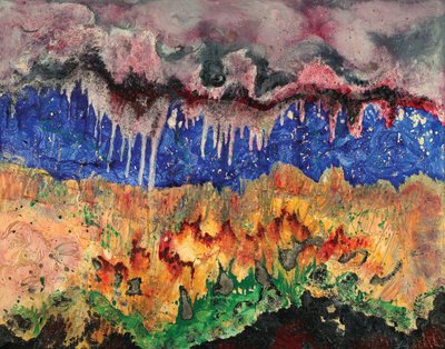 Gruta do Coração, 2006 (óleo sobre tela) de Carolyn Mary Kleefeld