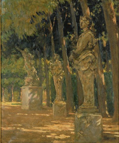 Carrefour no fim do Tapis Vert, Versailles de Carroll Beckwith