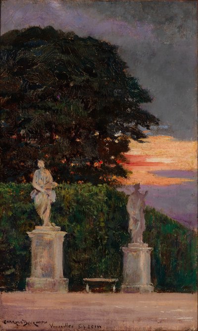 Canto do terraço, Versalhes de Carroll Beckwith
