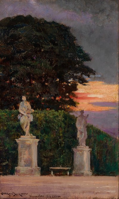 Esquina do Terraço, Versalhes, 1911. de Carroll Beckwith
