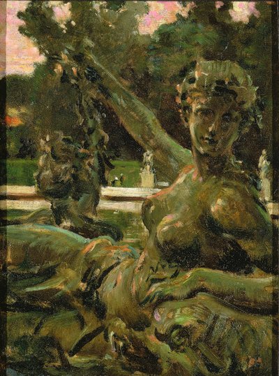 Ninfa e Cupido de Carroll Beckwith