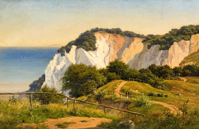 Dia de verão na falésia de Møn de Carsten Henrichsen
