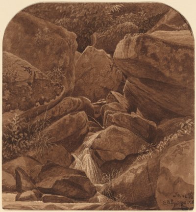 Rochas e cachoeira de Casimir Clayton Griswold