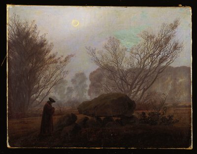 Um passeio nas montanhas de Caspar David Friedrich