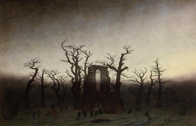 A abadia no carvalhal de Caspar David Friedrich