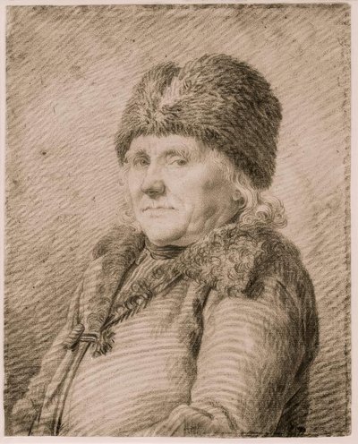 Retrato do Padre Adolph Gottlieb Friedrich de Caspar David Friedrich