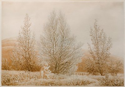 A primavera de Caspar David Friedrich