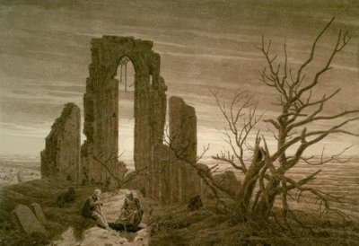 O inverno de Caspar David Friedrich