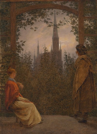 Pavilhão de jardim de Caspar David Friedrich