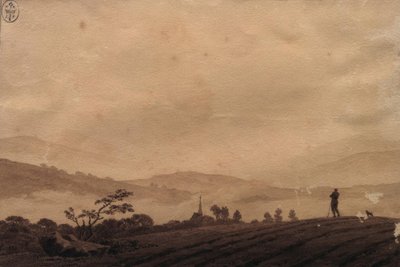 Nebelmorgen de Caspar David Friedrich