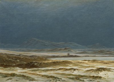Paisagem do norte, primavera, ca 1825 de Caspar David Friedrich