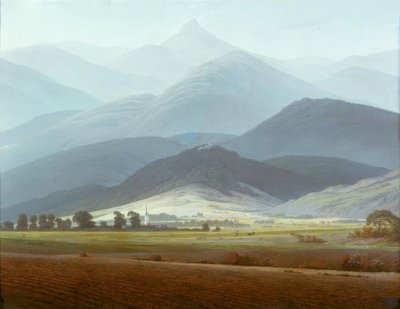 montanha gigante de Caspar David Friedrich
