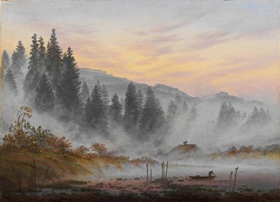 As horas do dia: manhã, 1821-1822 de Caspar David Friedrich