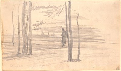 Vista sobre Dresden de Caspar David Friedrich